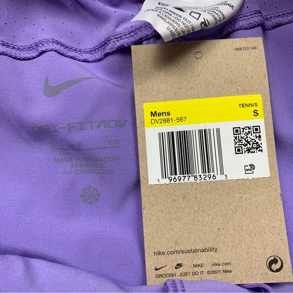 Nike Court Dri-Fit ADV Rafa Nada 7” Tennis Shorts - Picture 9 of 10